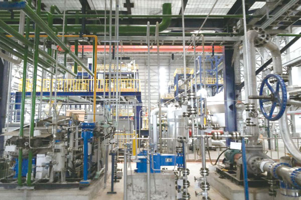 清華核能院國家重大專項高溫氣冷堆示范電站——主氦風機試驗回路項目 該項目是我公司制造、安裝總承包項目，現(xiàn)已安裝完畢，氦檢密封試驗一次成功